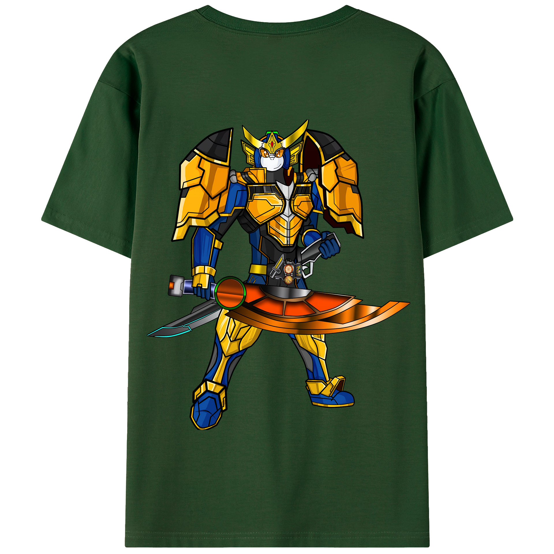 （画像用） Digimon デジタルモンスター/デジモン 綿100％半袖Tシャツ（背面プリント）